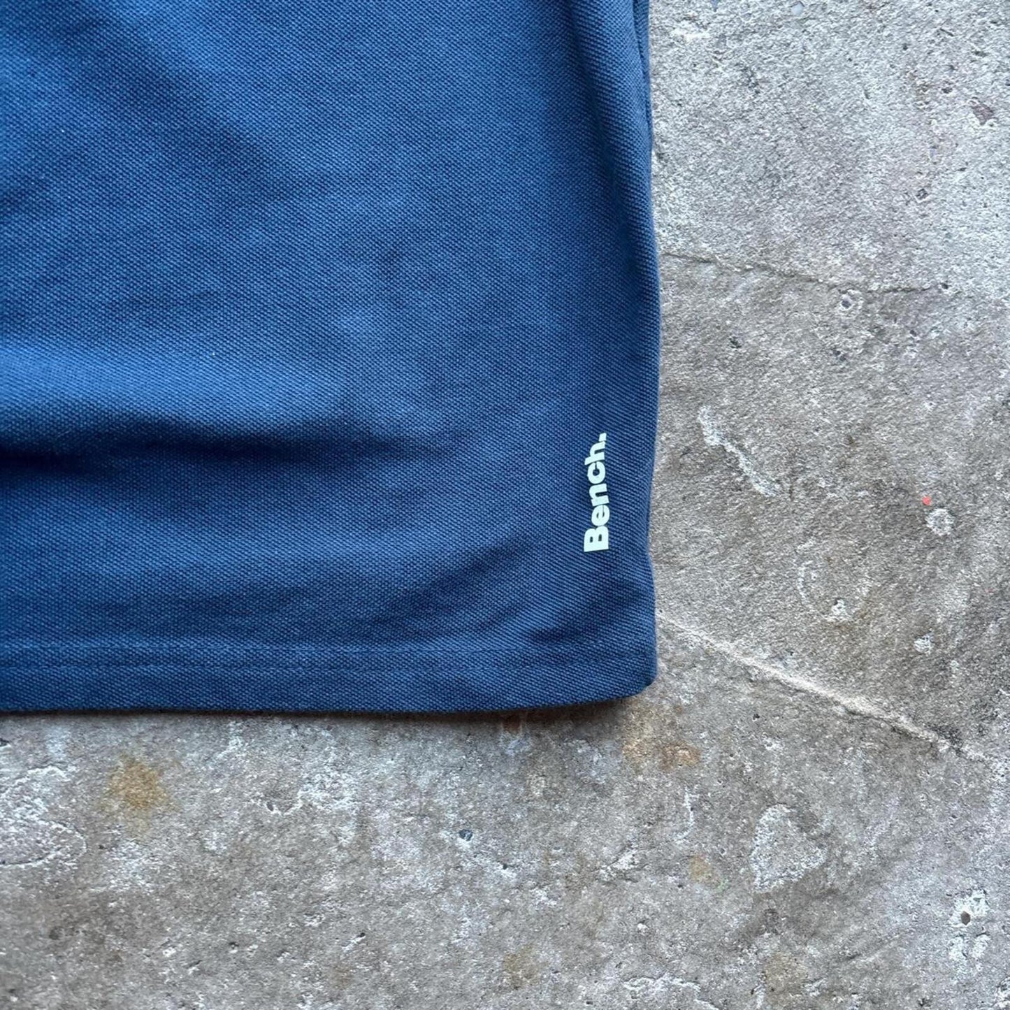 00s Navy Bench polo shirt - S