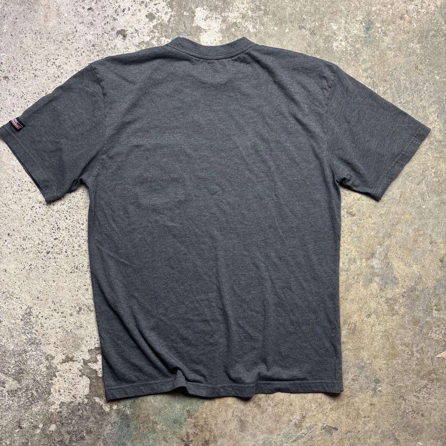 Grey Dickies Single Pocket Men’s T-shirt | L