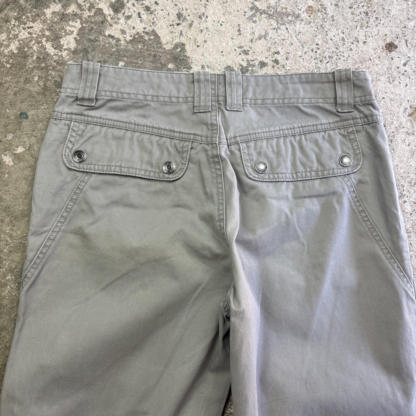 Grey Y2K Cherokee 3/4 Length Women’s Trousers | Size 8