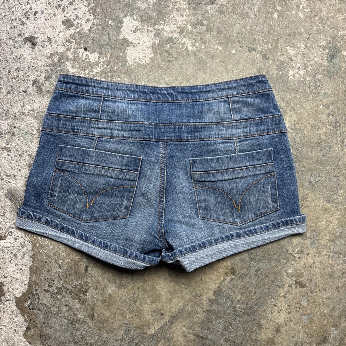 Women's Y2K Denim Short Shorts | W28