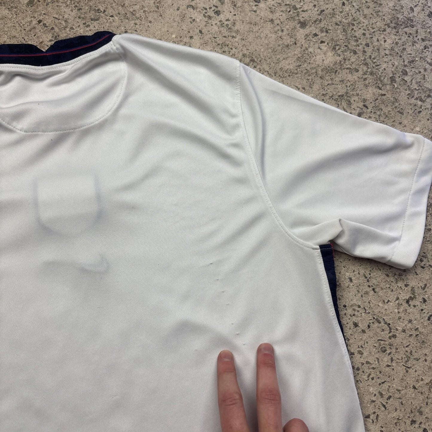 White Nike England 2020/21 Home Shirt | Size: S