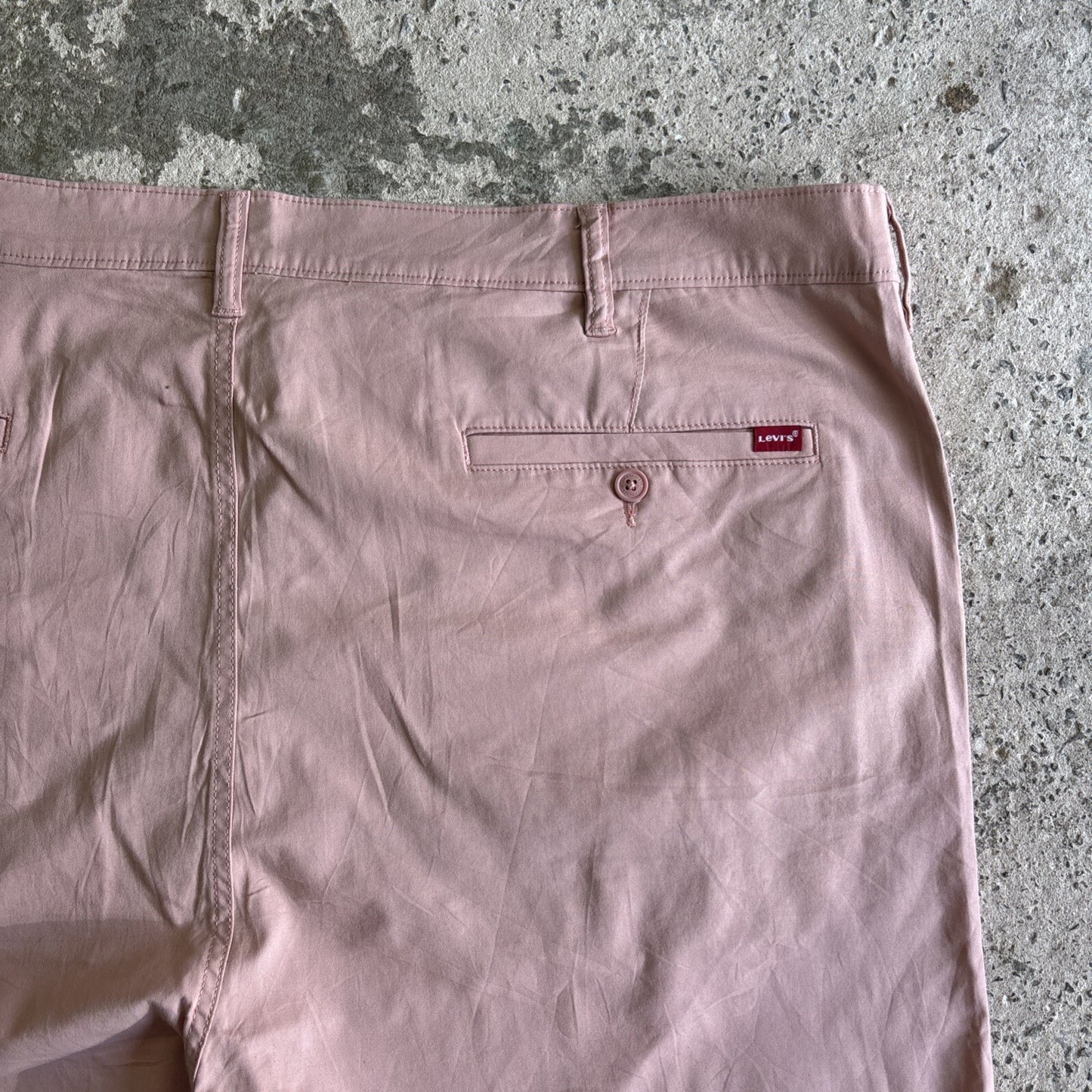Pink Levis Cotton Chino Shorts | W44"
