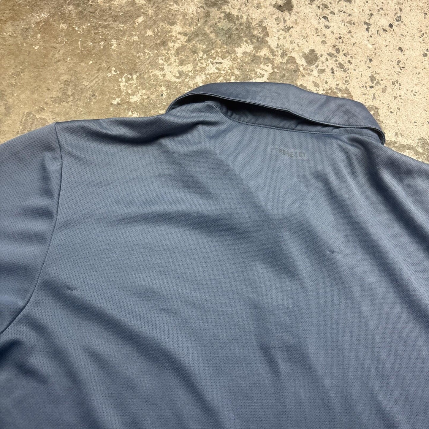 Blue Adidas Golf Men’s Polo Shirt | L