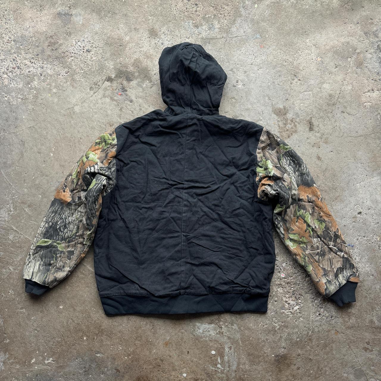 Black and real tree workwear active jacket