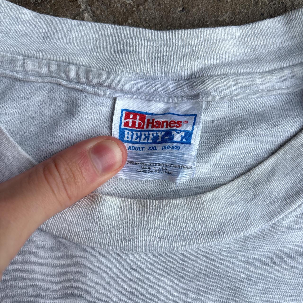 Vintage Grey Single Stitch Graphic T-Shirt - 2XL