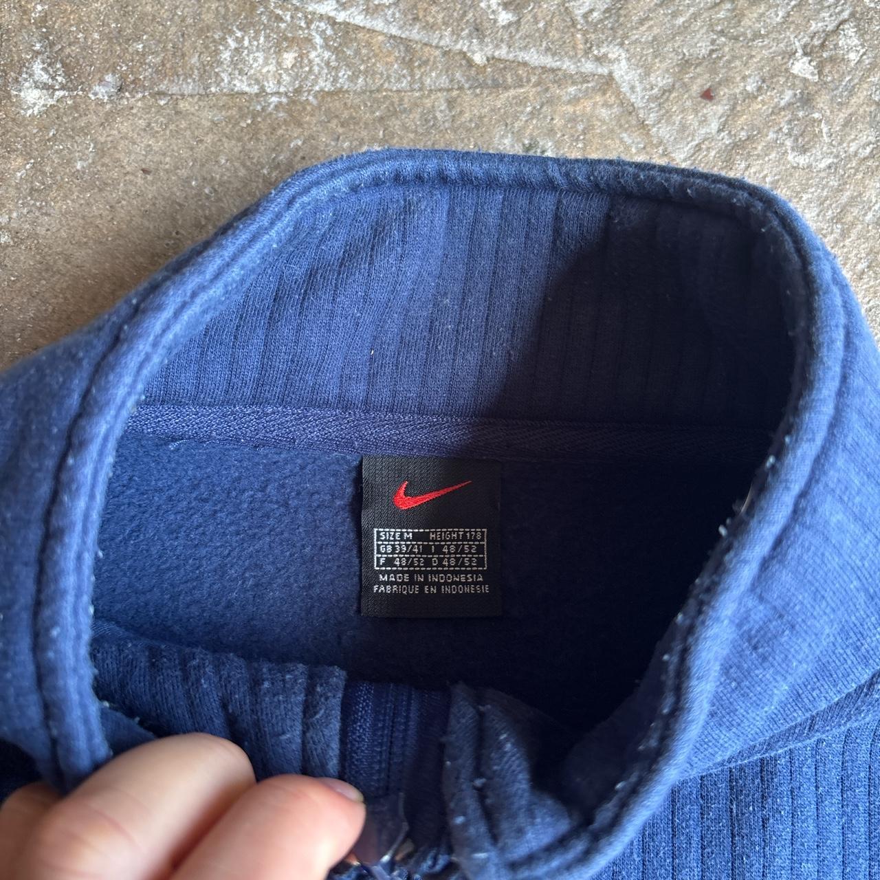 90s Navy Nike 1/4 zip sweatshirt