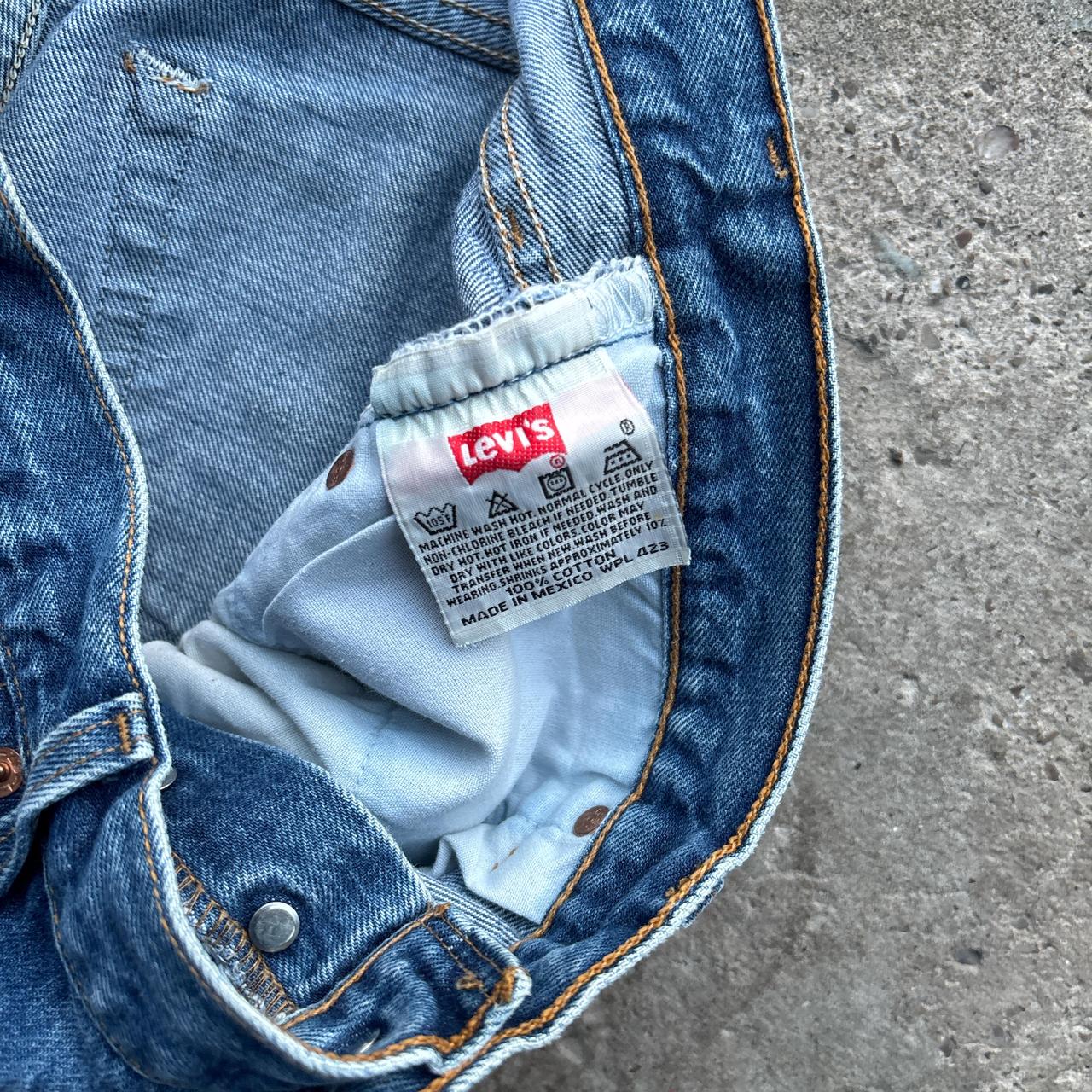 Vintage Blue denim Levi’s 501xx jeans