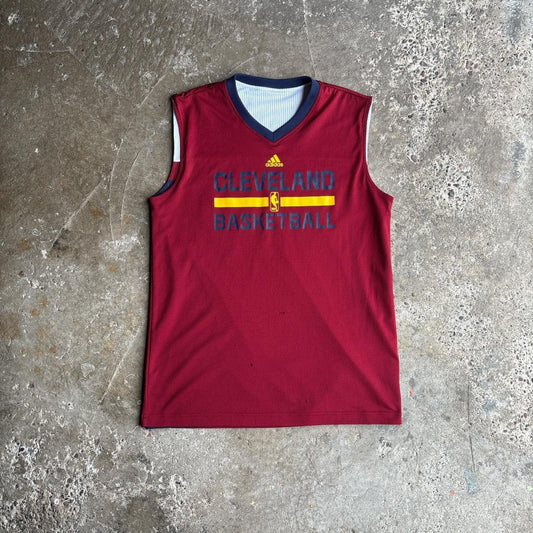 Adidas Cleveland Cavaliers NBA Winter Hoops Reversible Basketball Vest - L