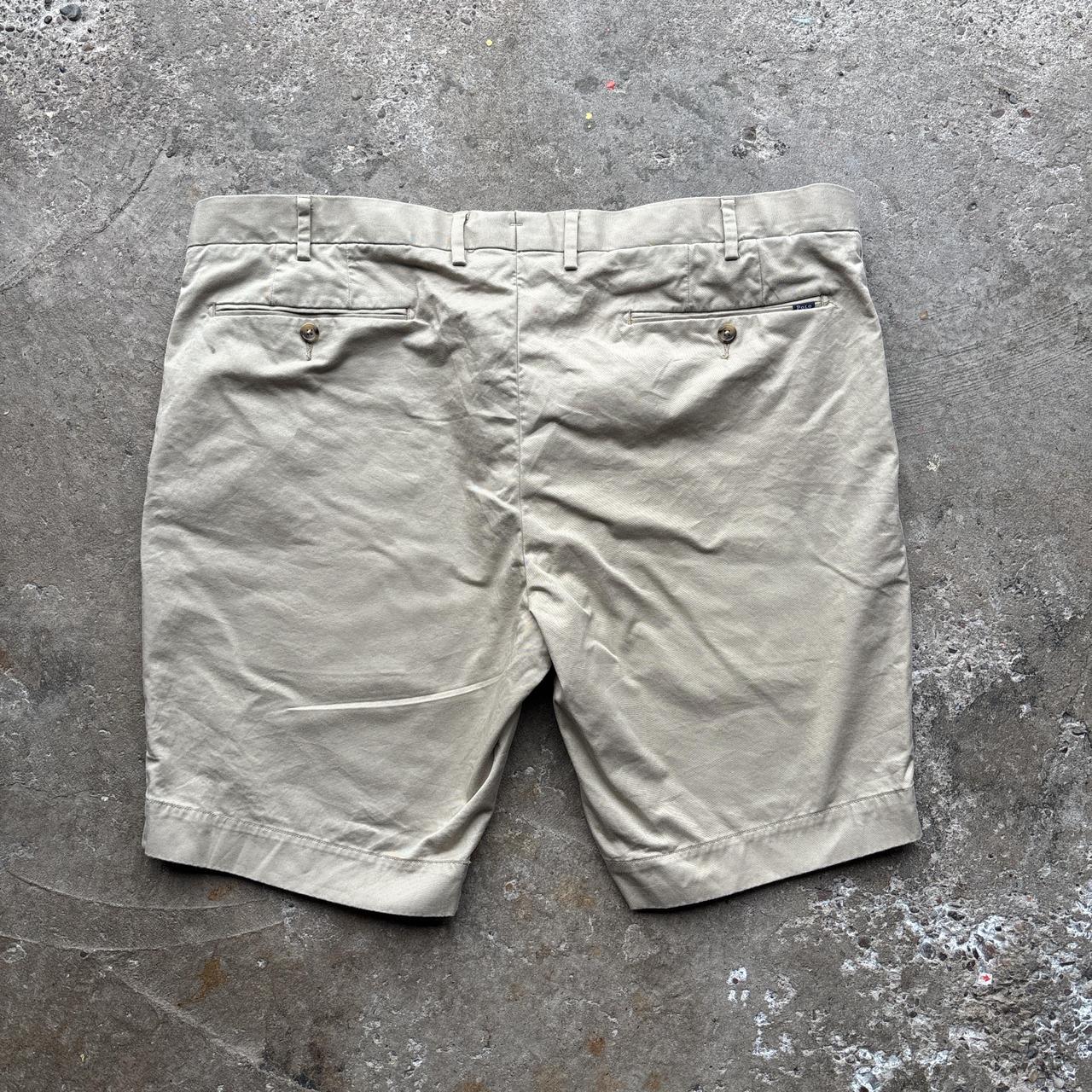 Tan Polo Ralph Lauren chino shorts