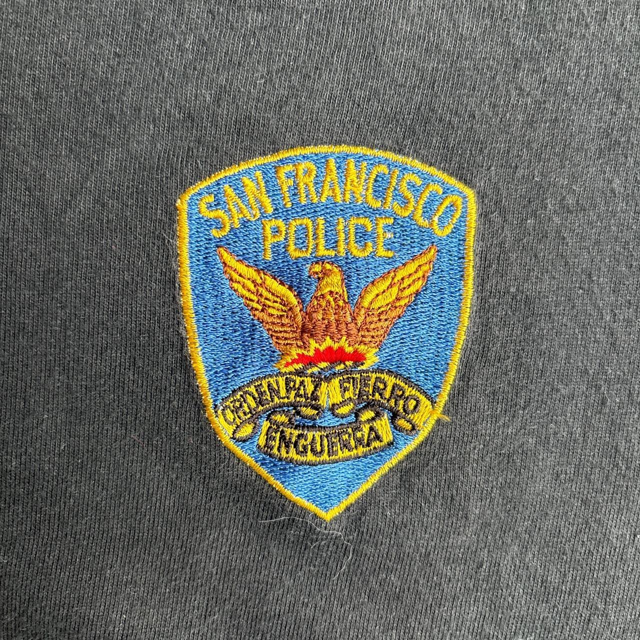 Black Single Stitch San Francisco Police T-Shirt
