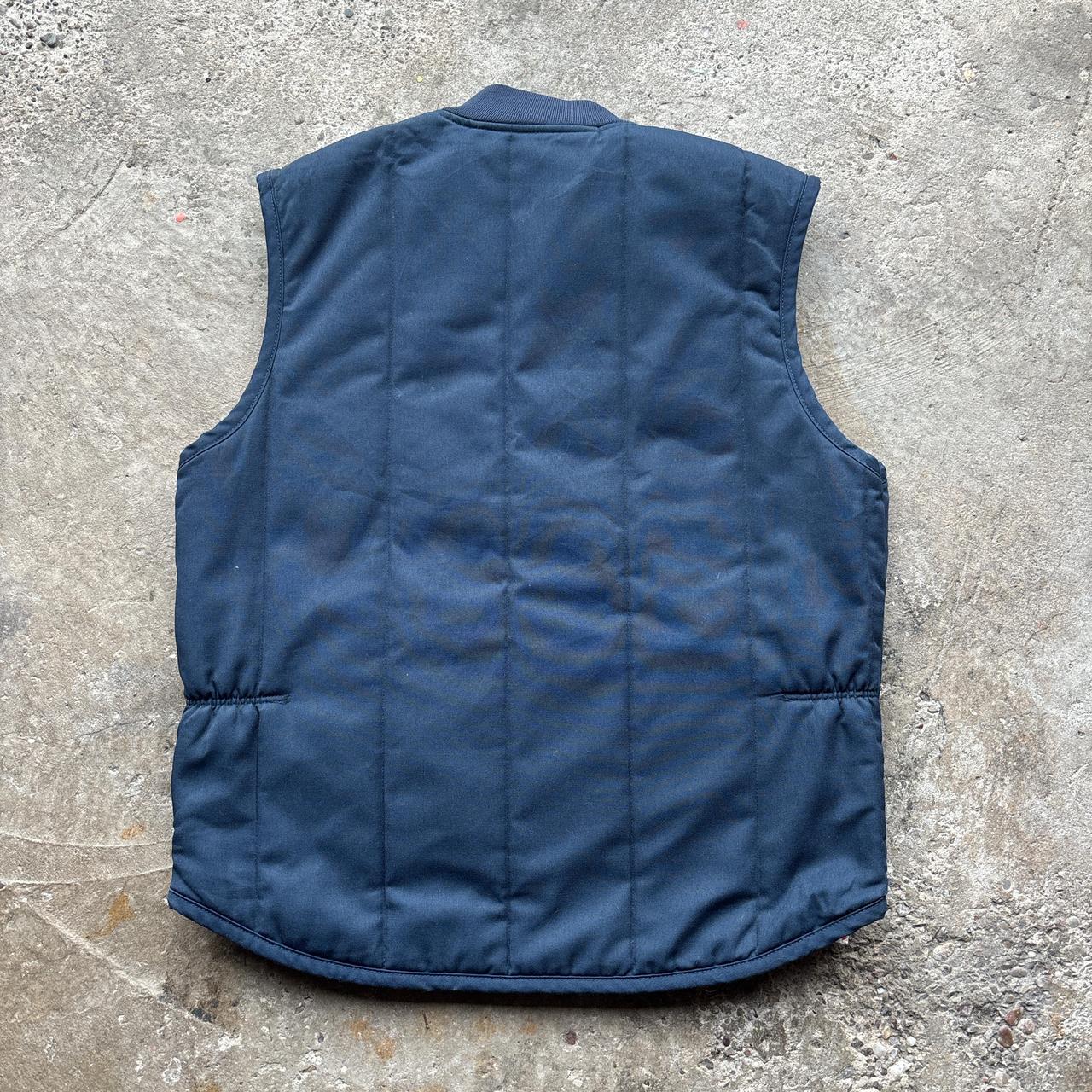 Scott’s Navy Red Kap workwear body warmer