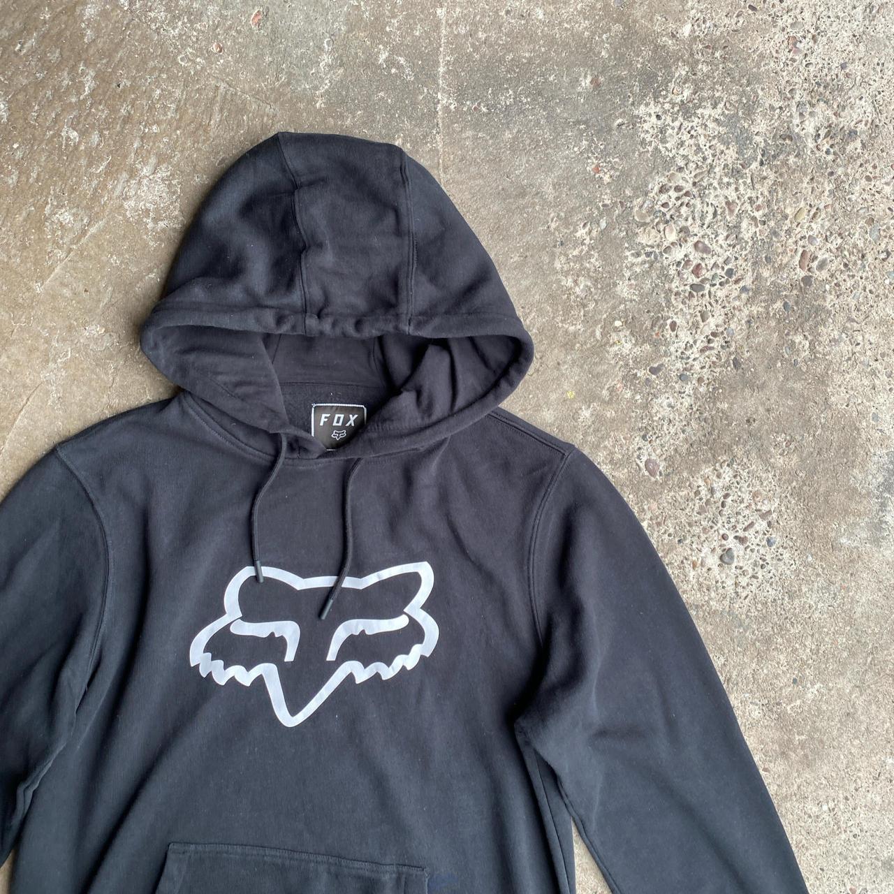 Black Fox Racing Drawstring Hoodie - M