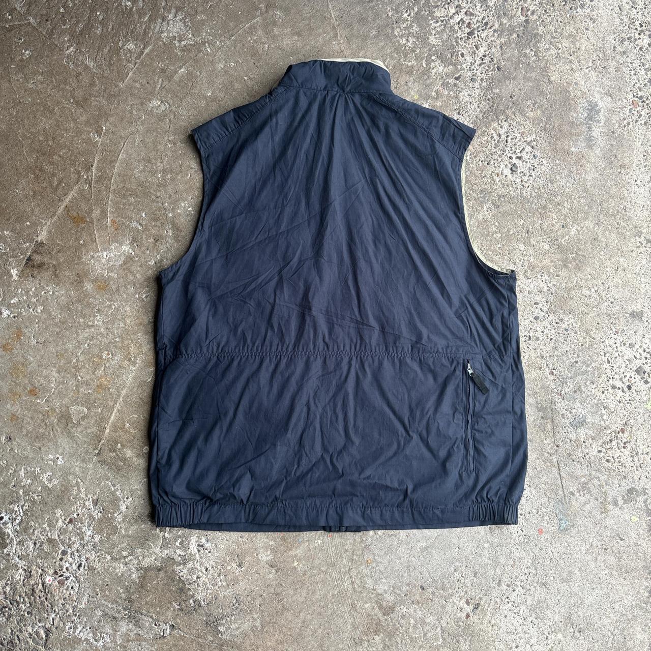 Navy Blue Technical Jacket Vest - XL