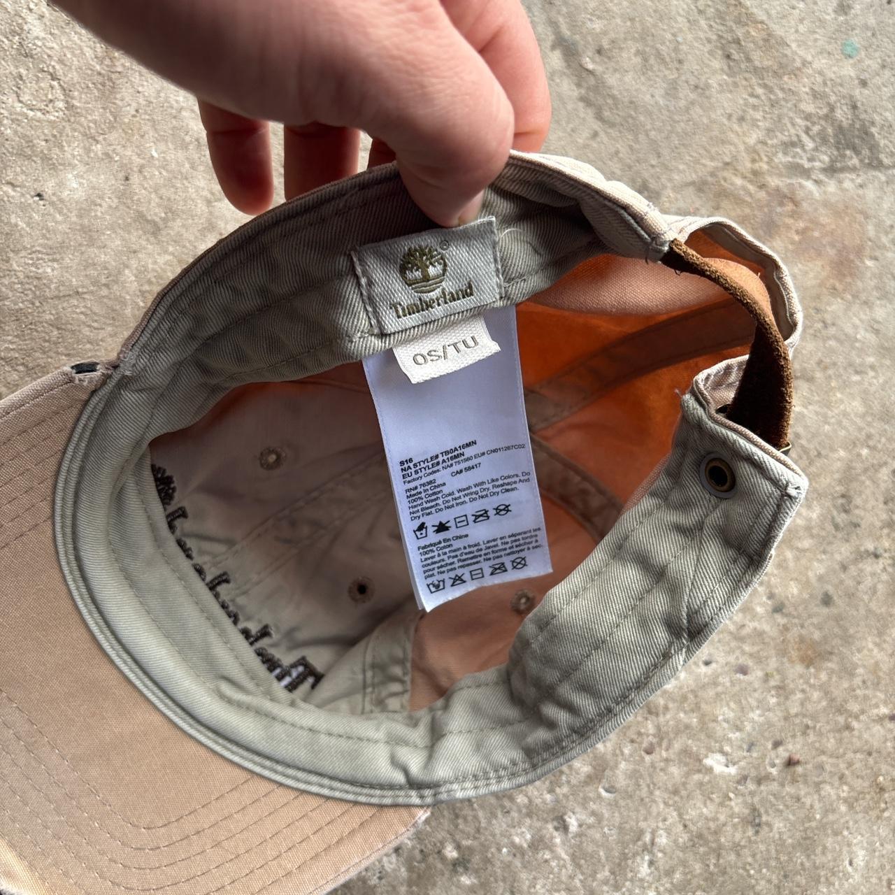 00s Tan Timberland Baseball Cap