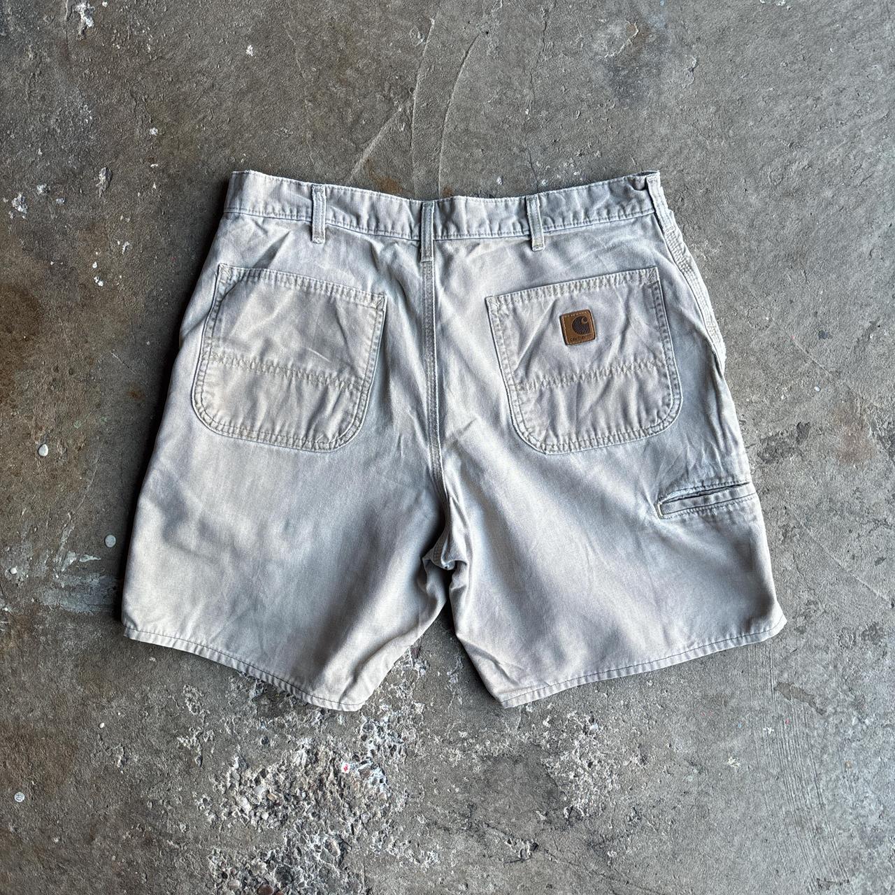 Cream Carhartt Workwear Shorts