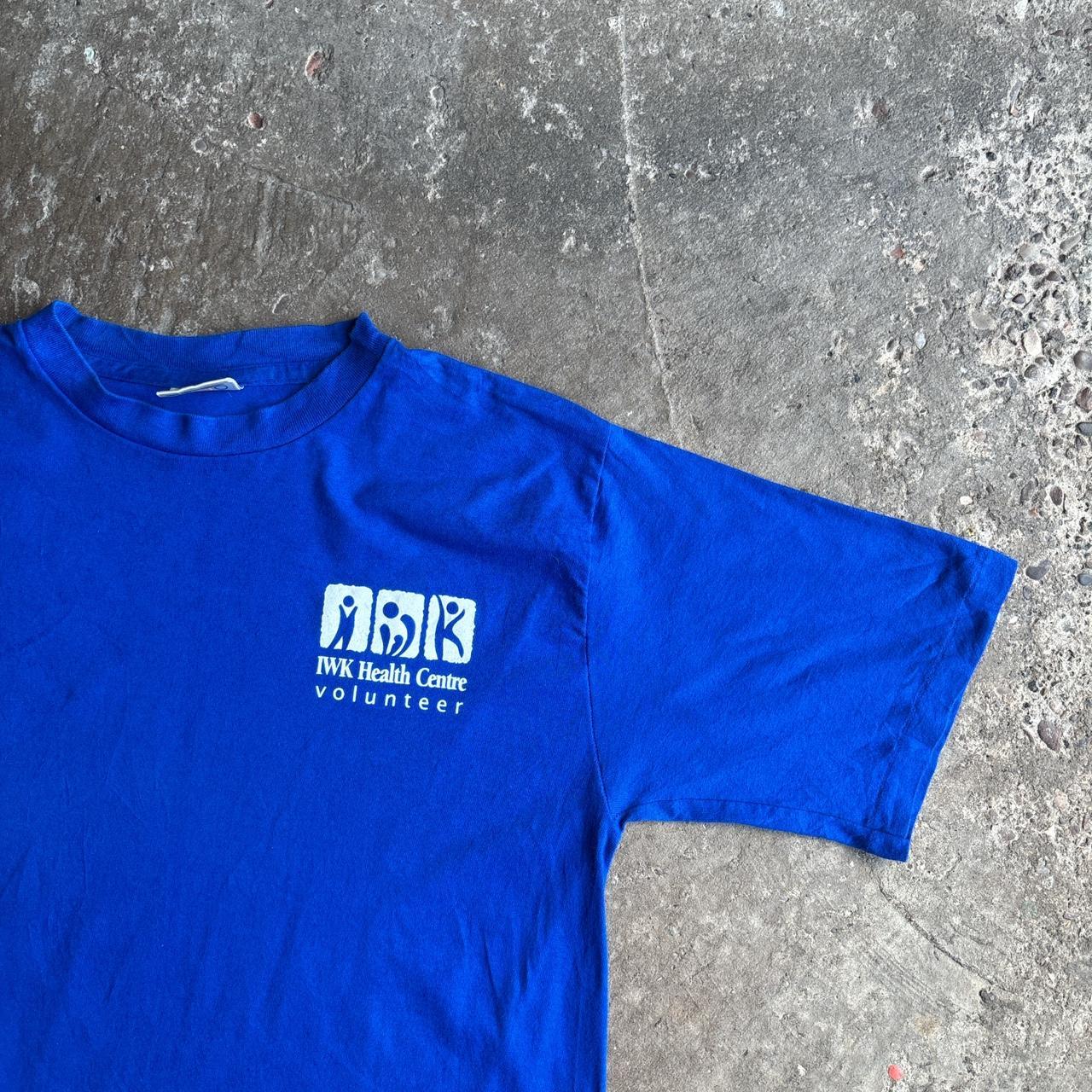 Vintage Blue Graphic T-Shirt