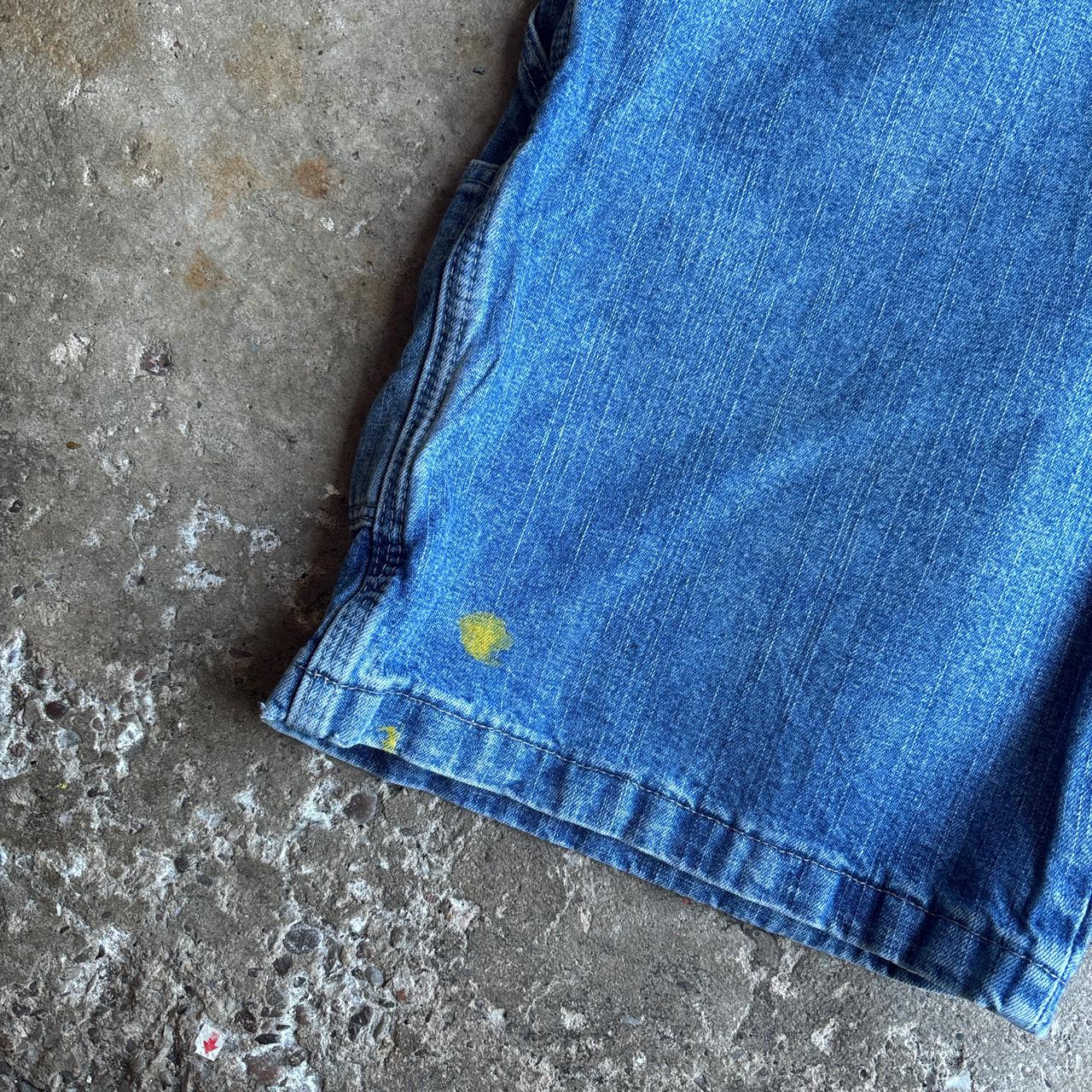 Blue Denim Wrangler Carpenter Shorts