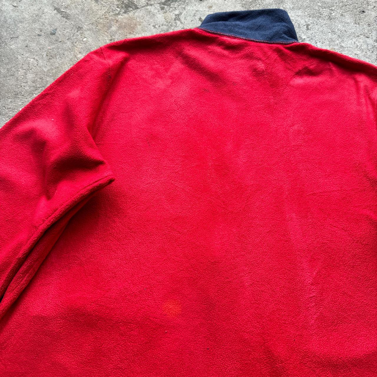 Red and navy Tommy Hilfiger fleece