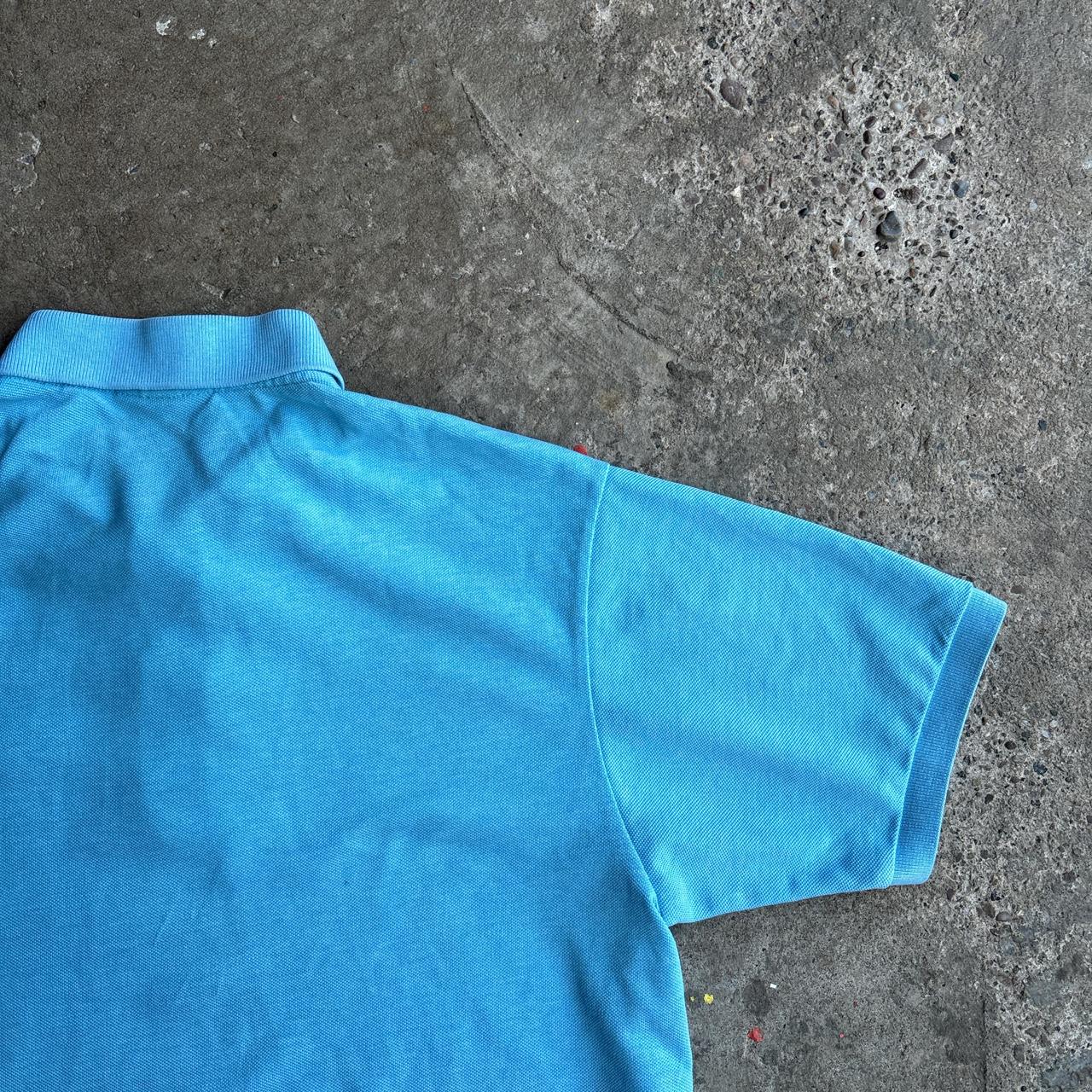 Bright Blue Lacoste Polo Shirt