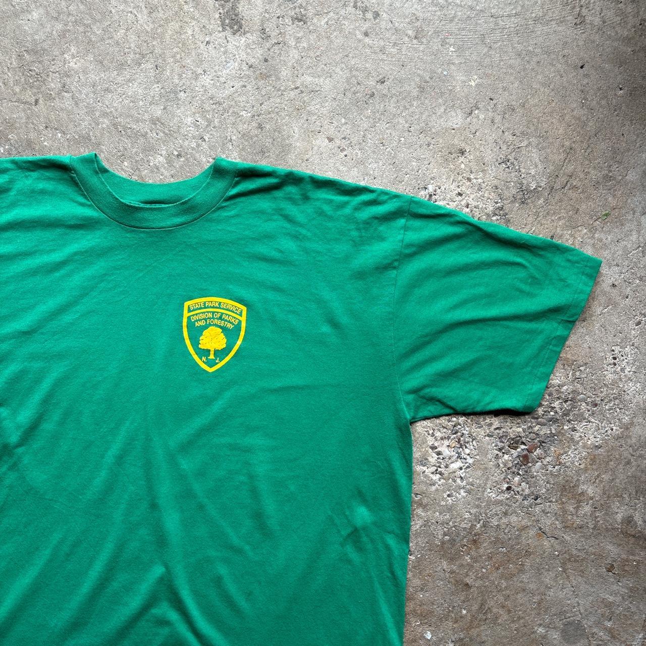 Vintage Green Single Stitch Parks T-Shirt