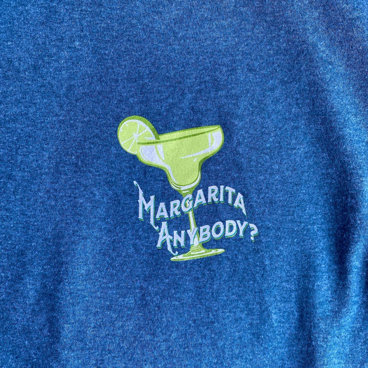 Teal ‘Margarita Anybody?’ Funny Bar T-Shirt