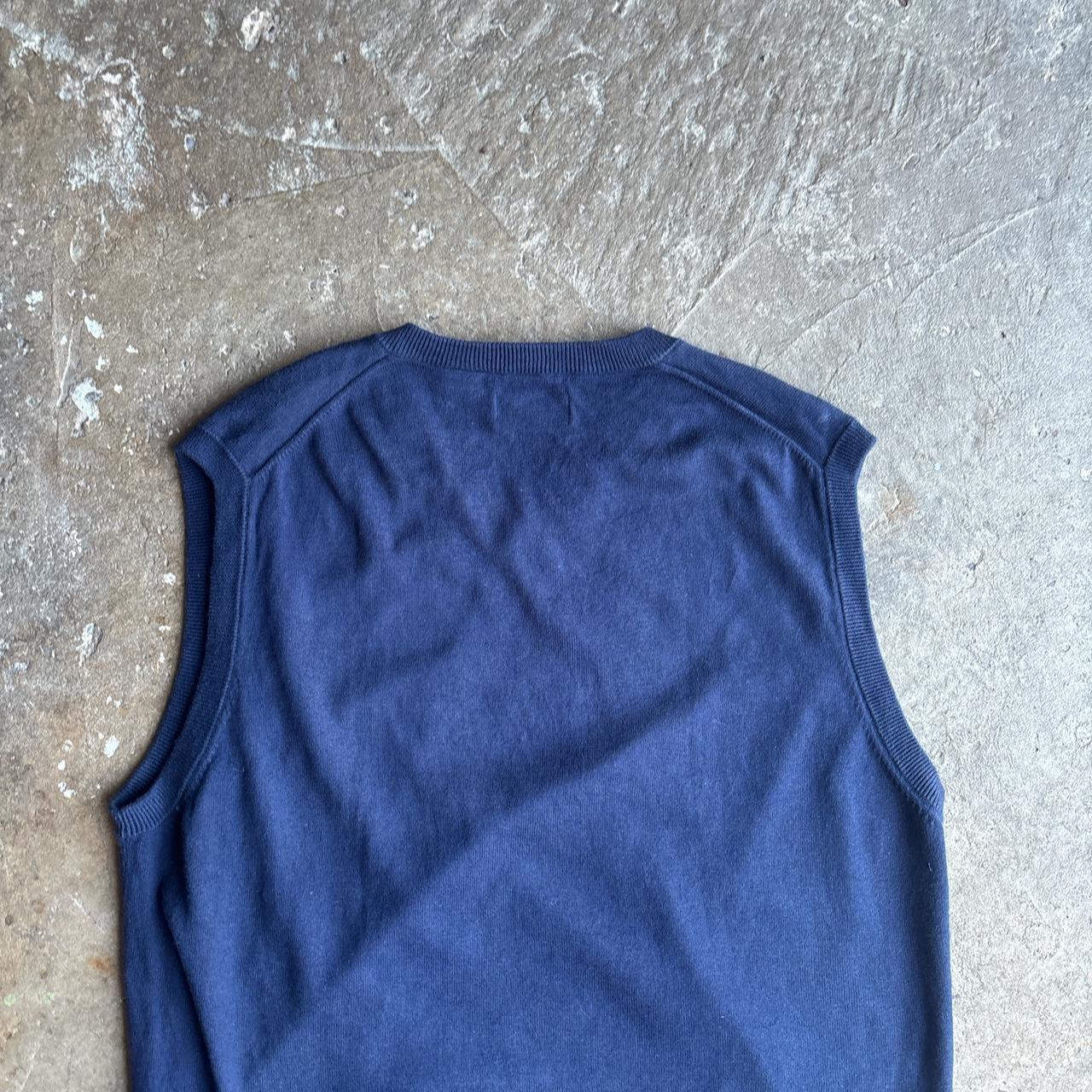 Navy Chaps Knitted Vest
