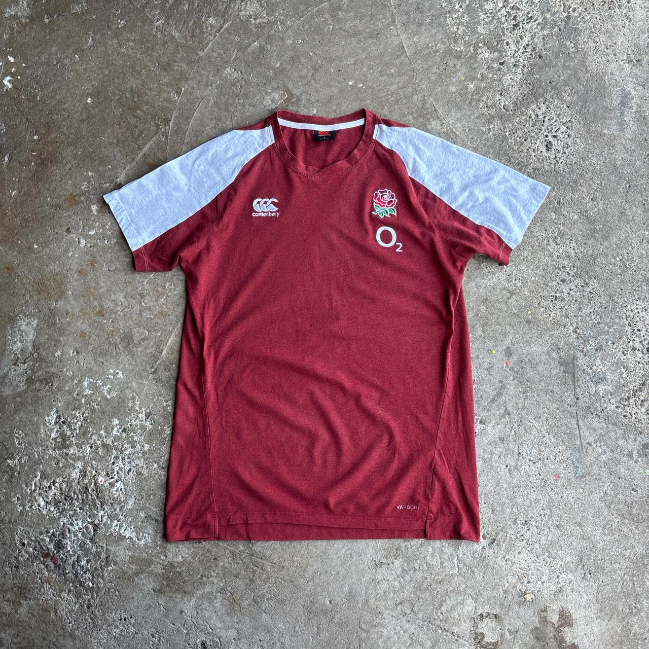 Mens Canterbury England Rugby T shirt