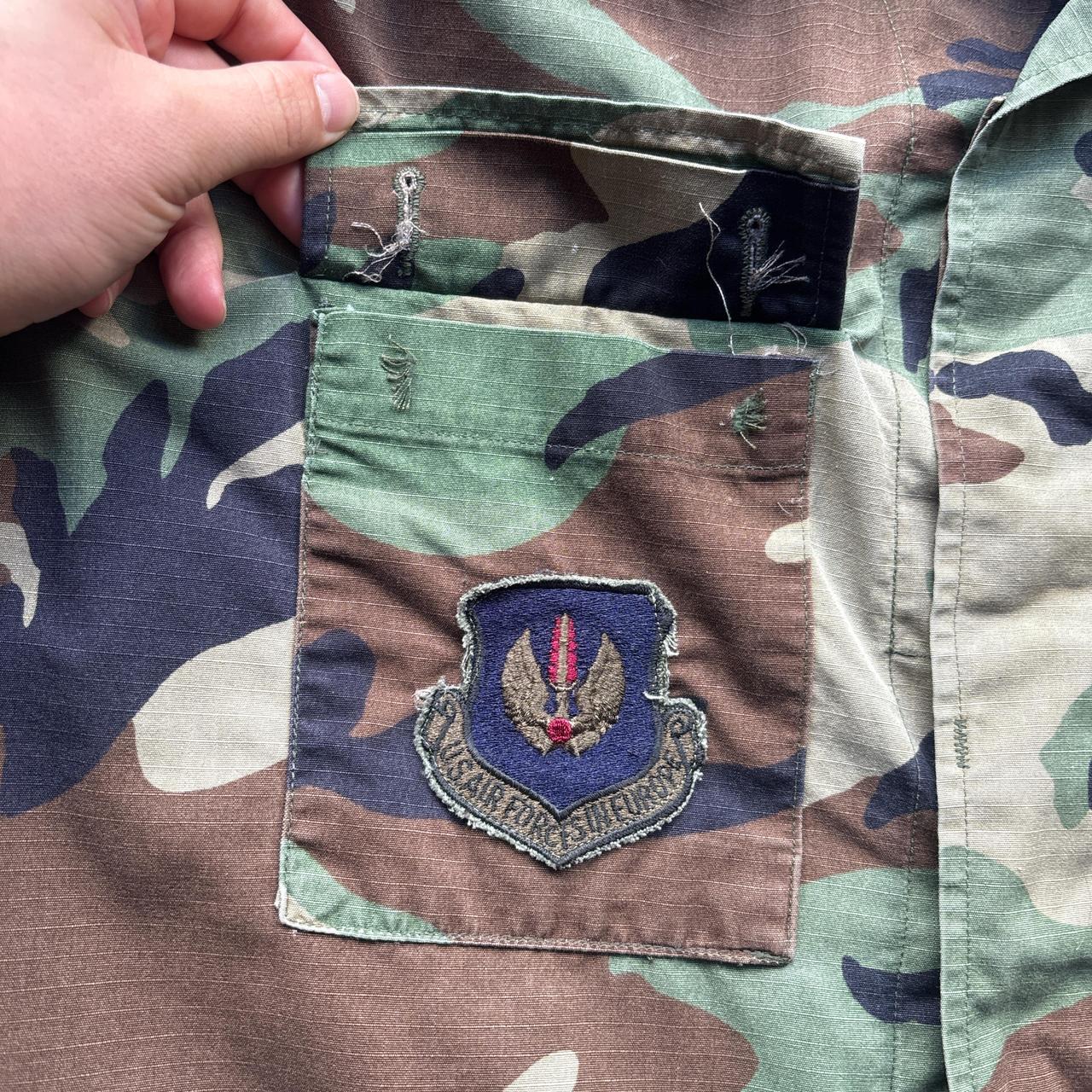 Camo US Air Force Shirt - L