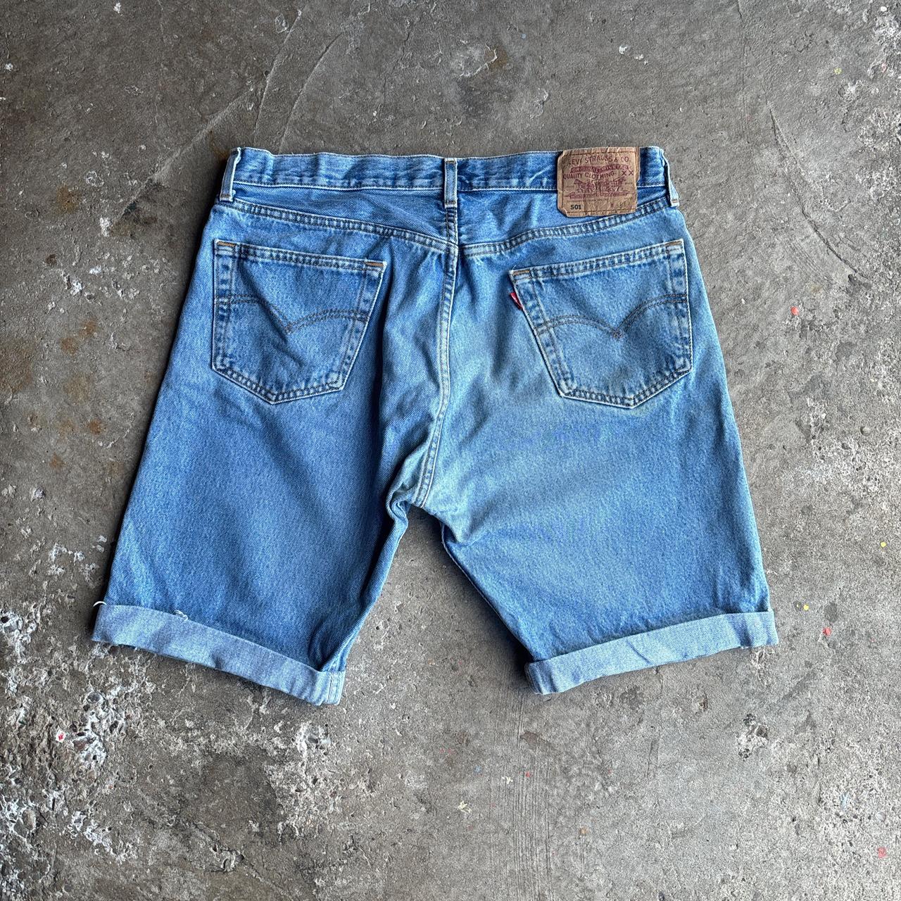 Blue Denim Levi’s 501 Jean Shorts
