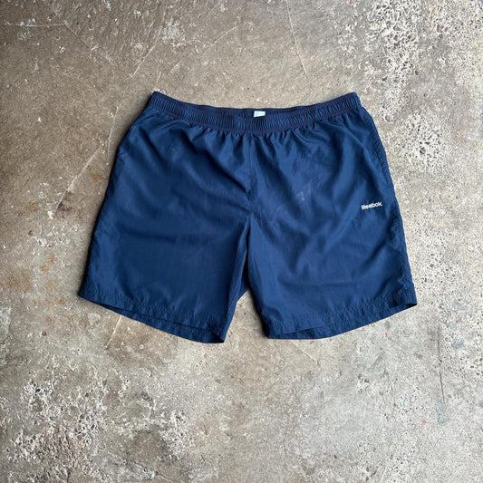 Navy Reebok Sportswear Shorts - 2XL