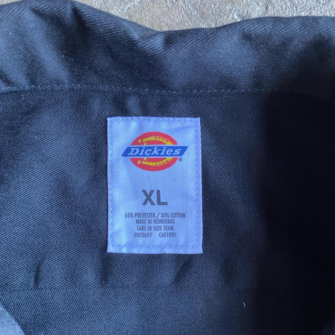 Black Dickies Short Sleeve Workwear Shirt - XL