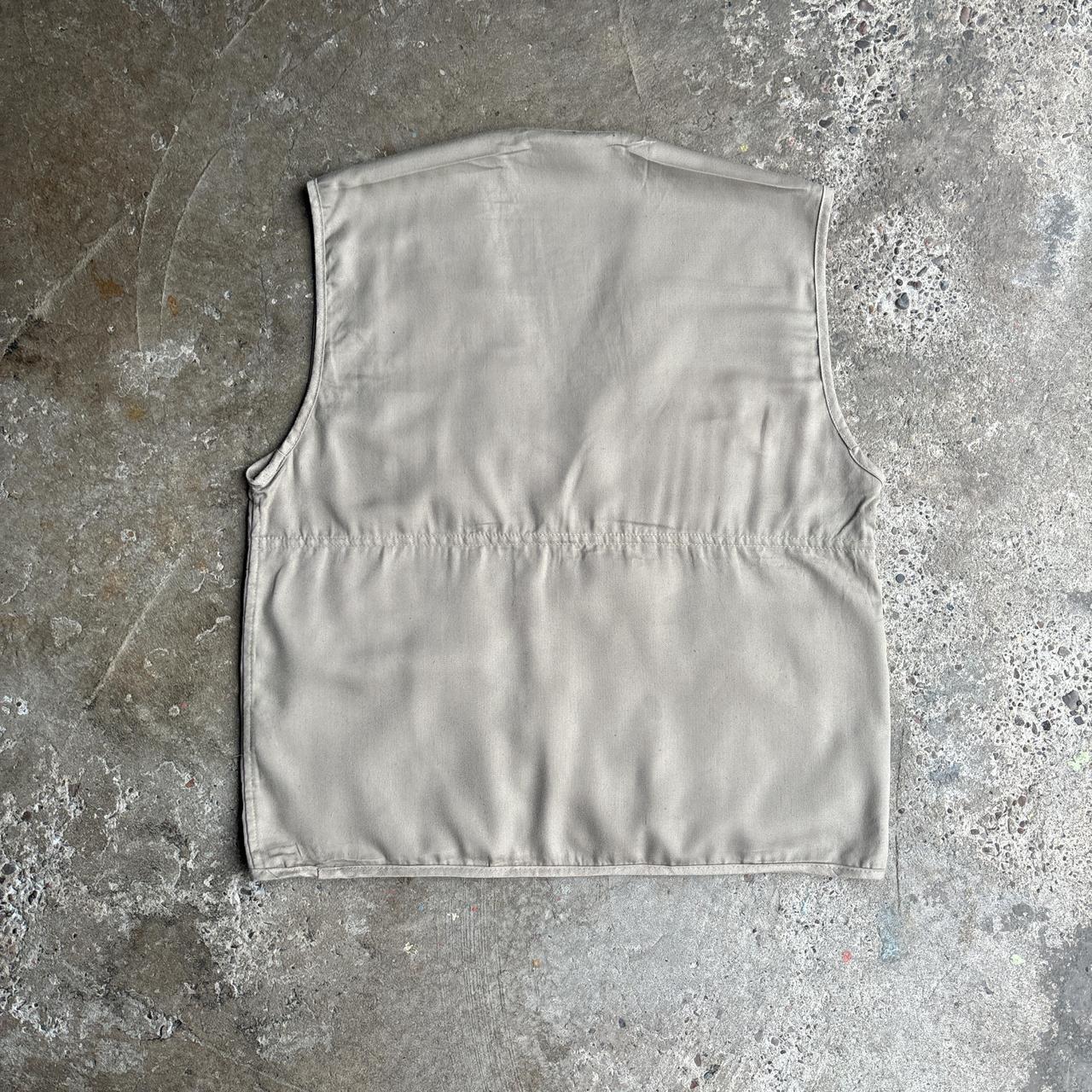 Cream Technical Vest Jacket - XL