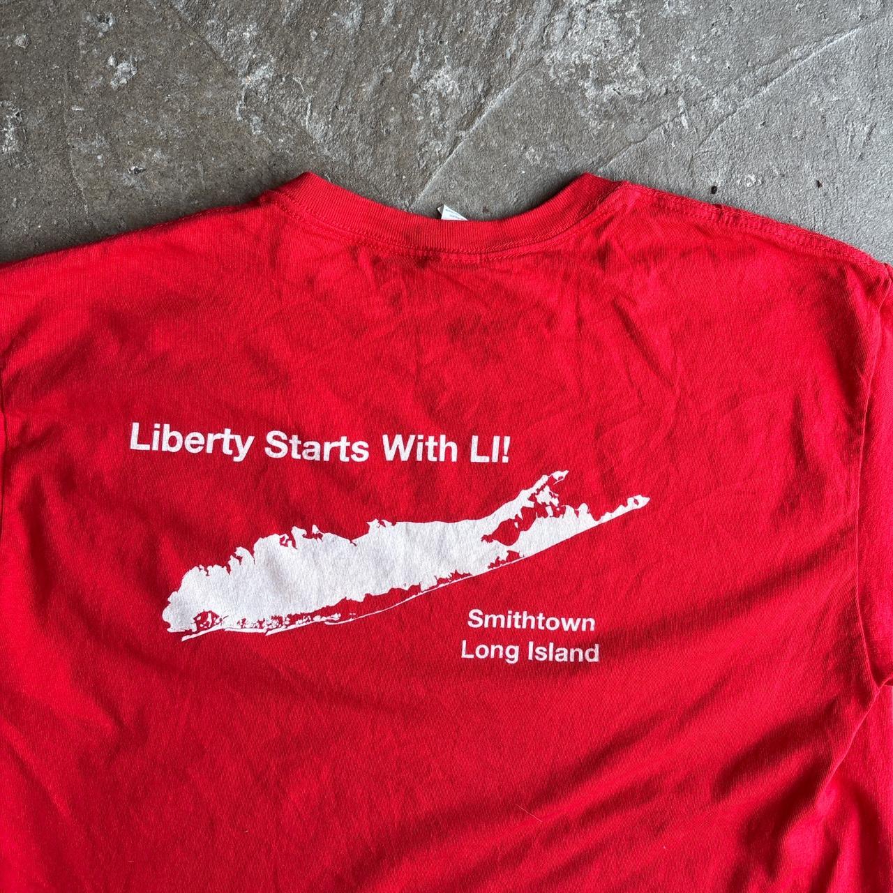 Red Coca Cola Liberty Graphic T-Shirt