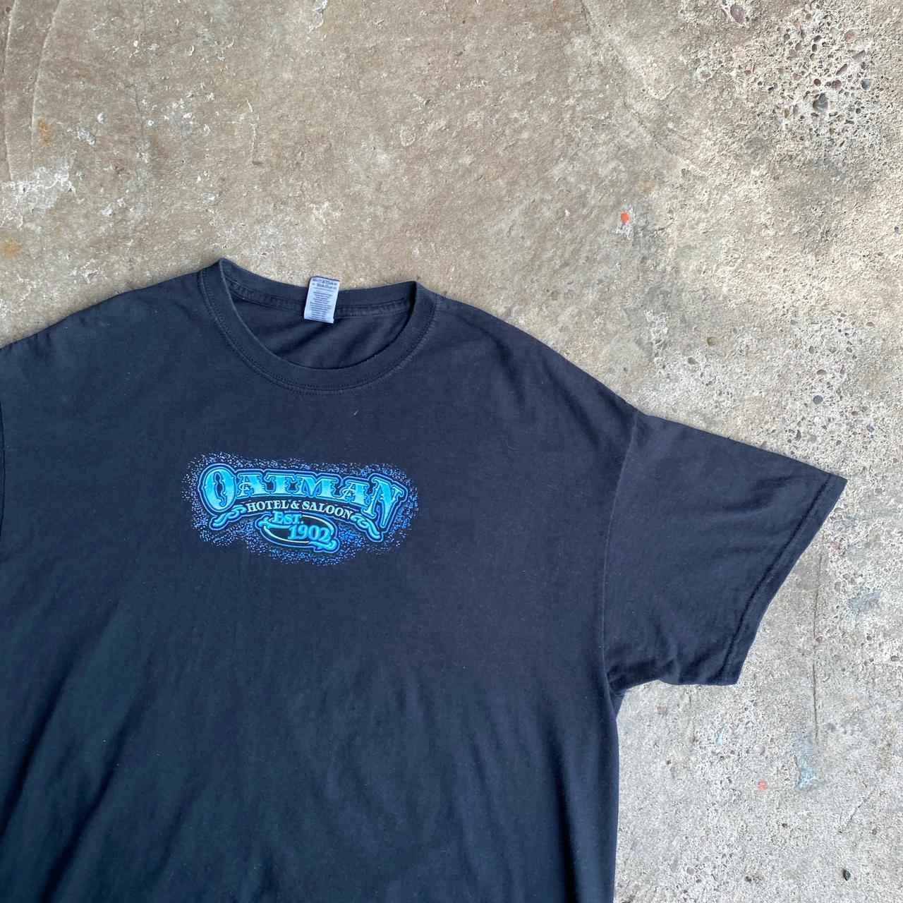 Black ‘Oatman’ Graphic Bar T-Shirt - XL