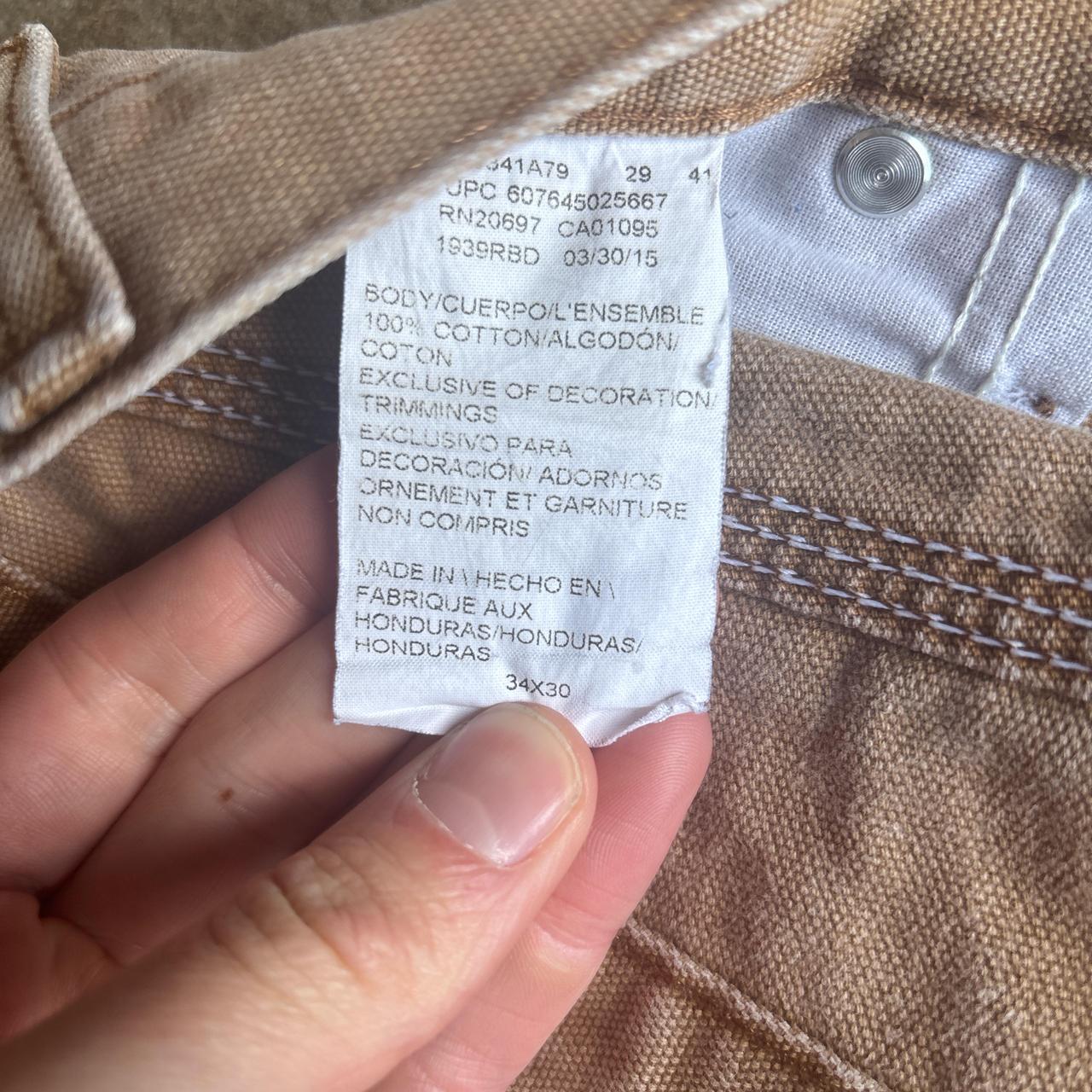 Faded Tan Dickies Carpenter Trousers