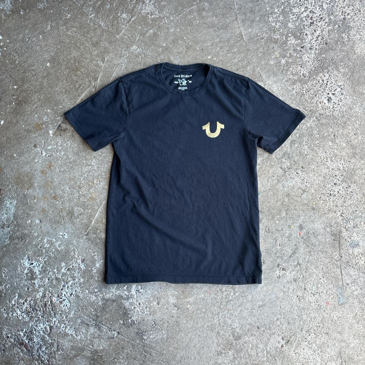 Black True Religion Graphic T-Shirt
