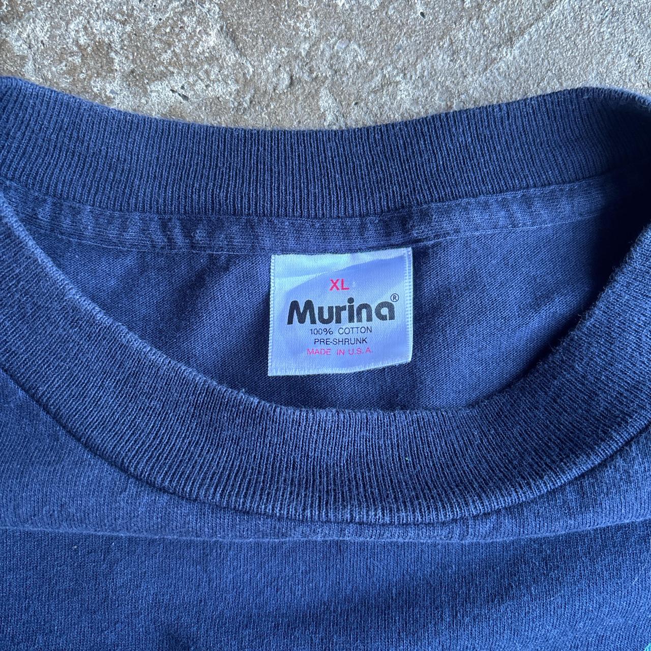 Vintage Navy Single Stitch Graphic ‘Seattle’ T-Shirt