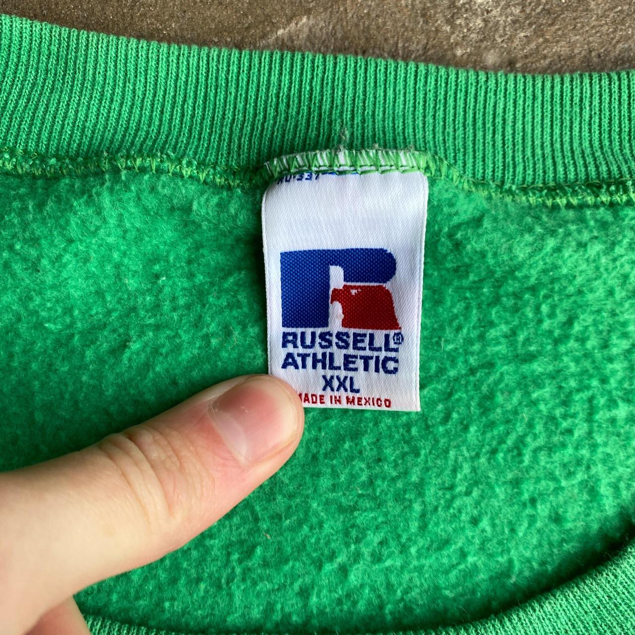 Green Russell Athletic Graphic Sweatshirt - 2XL