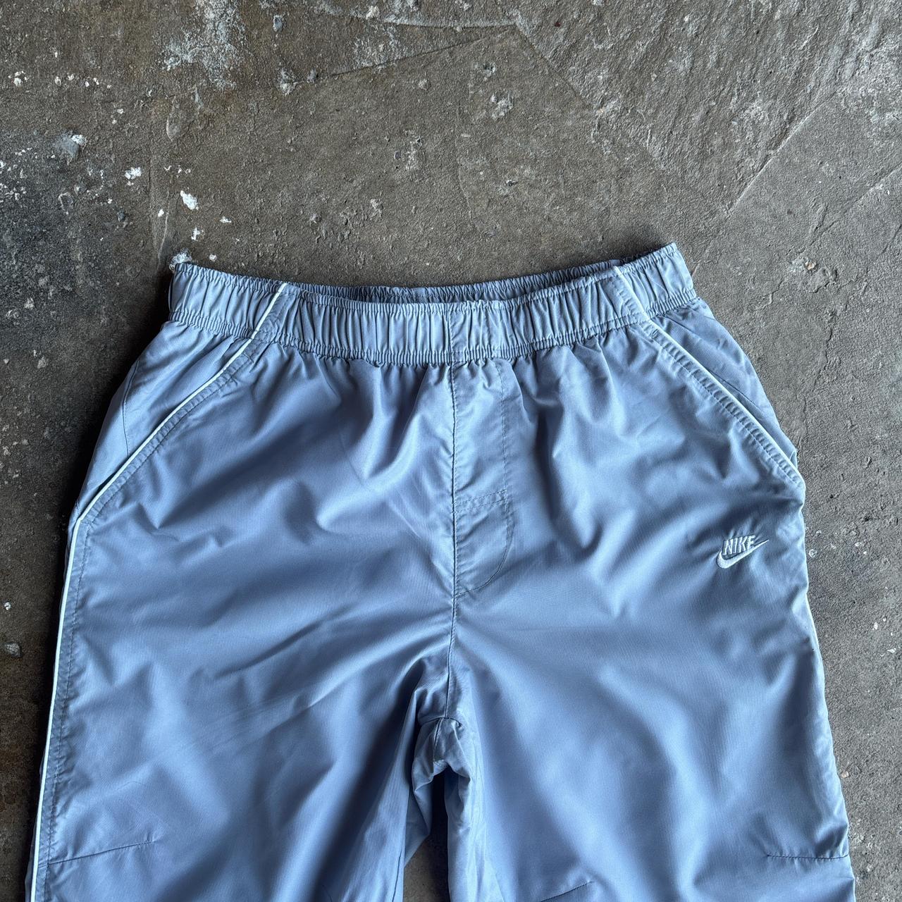 Grey Nike 3/4 Length Tracksuit Bottoms