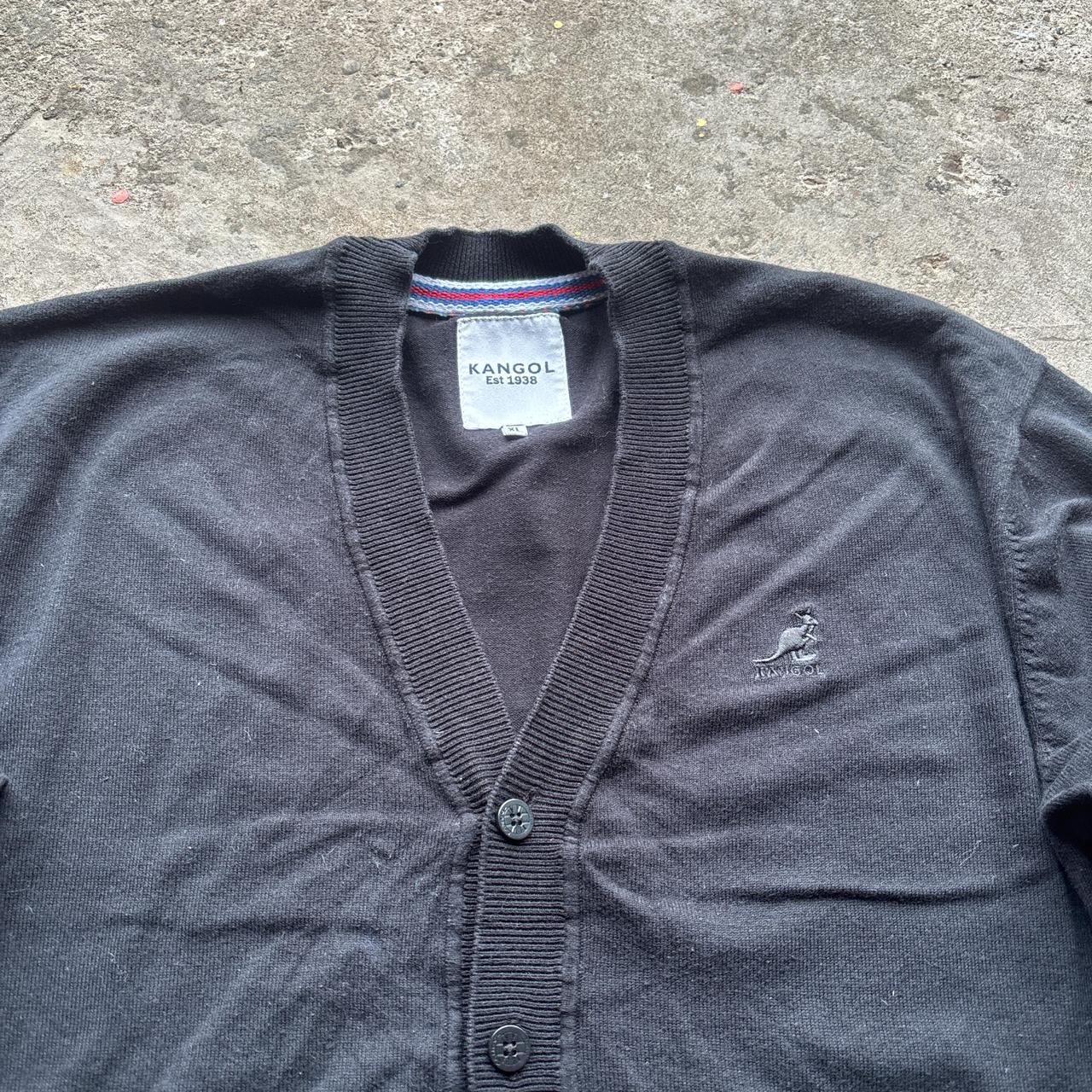 Black Kangol cardigan