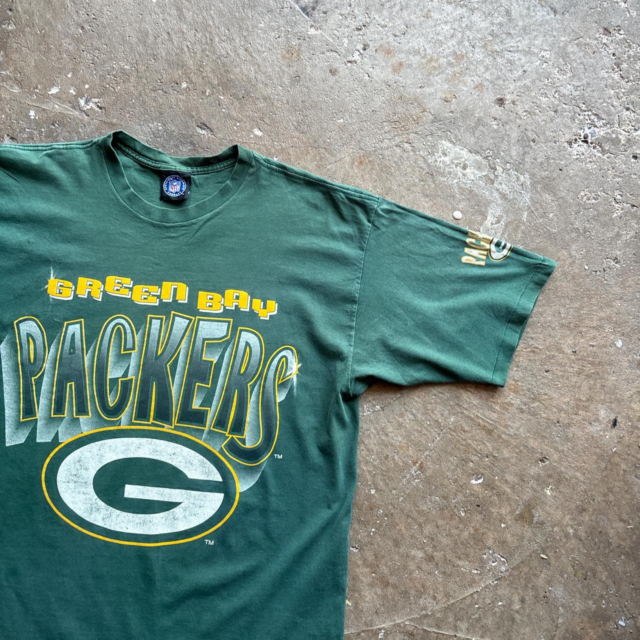 Green Bay Packers 1997 Green Graphic T-Shirt