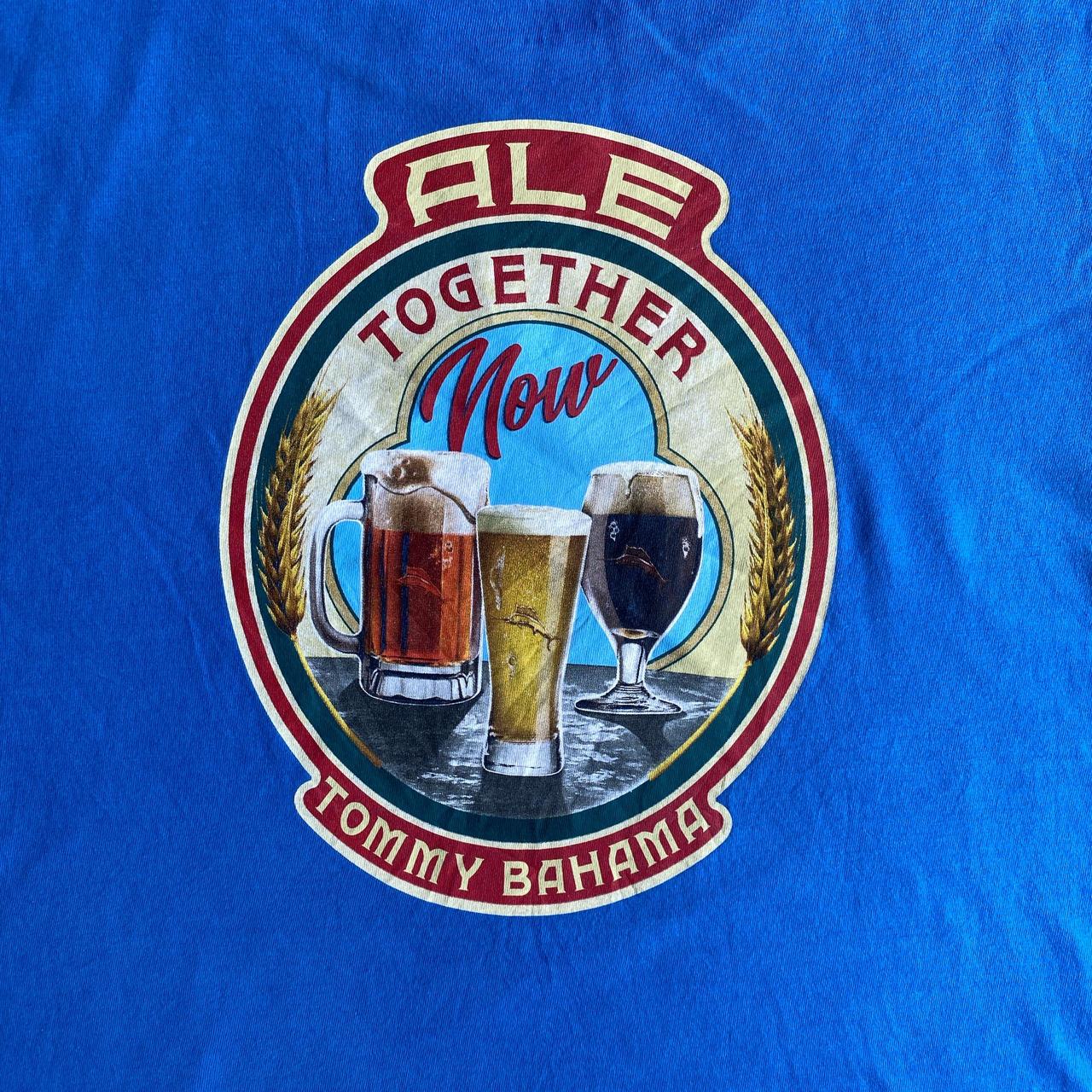 Blue Graphic ‘Tommy Bahama’ Ale T-Shirt - L