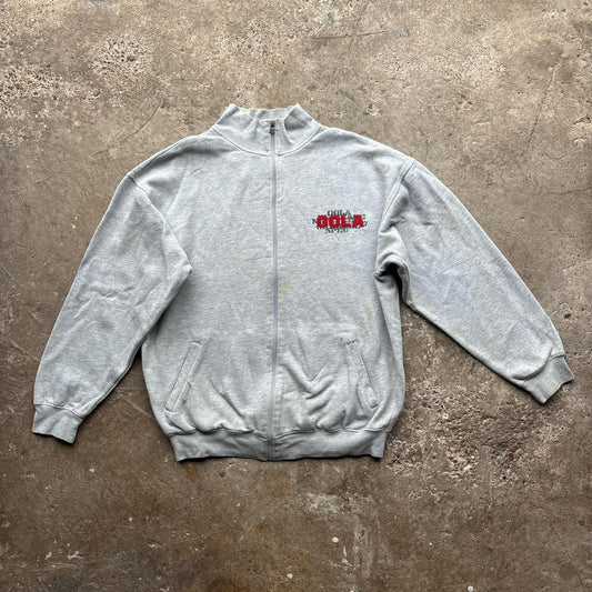 00s Grey Gola zip-up sweatshirt