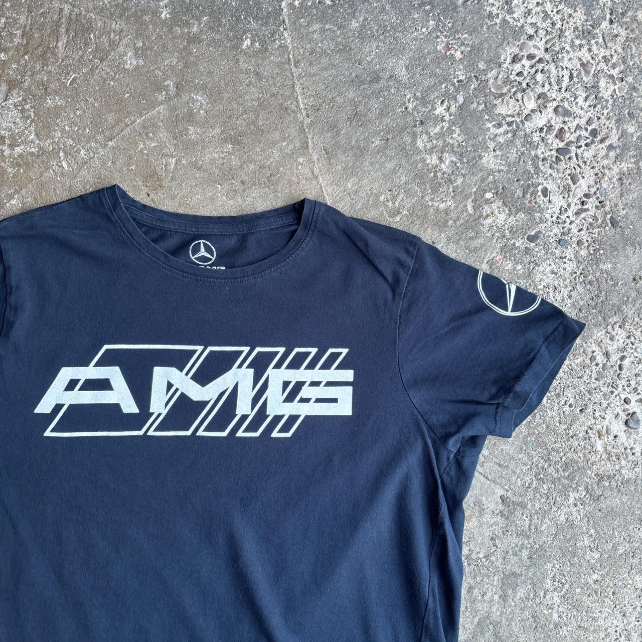 Dark Navy Mercedes AMG T-Shirt