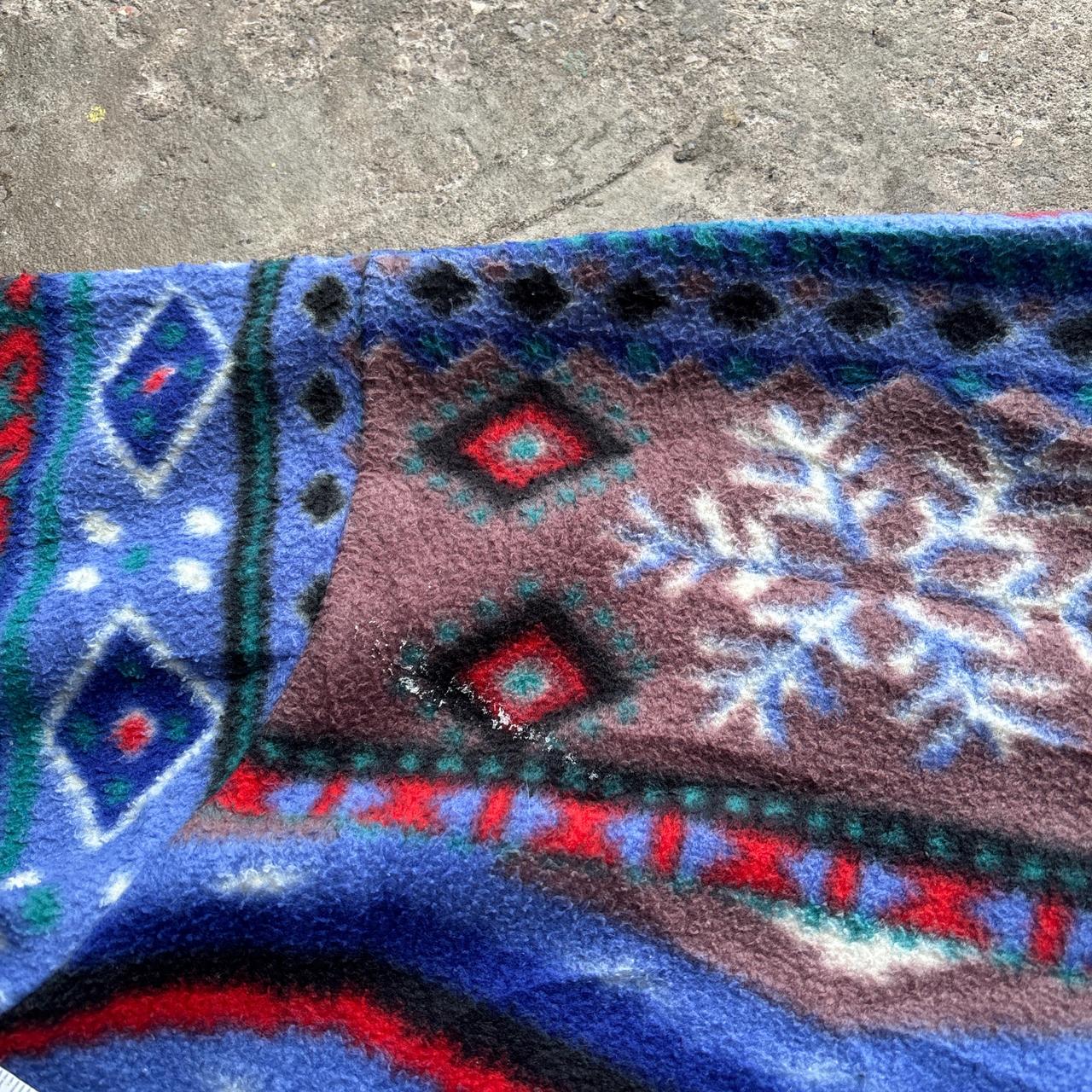 Blue Crazy winter fleece