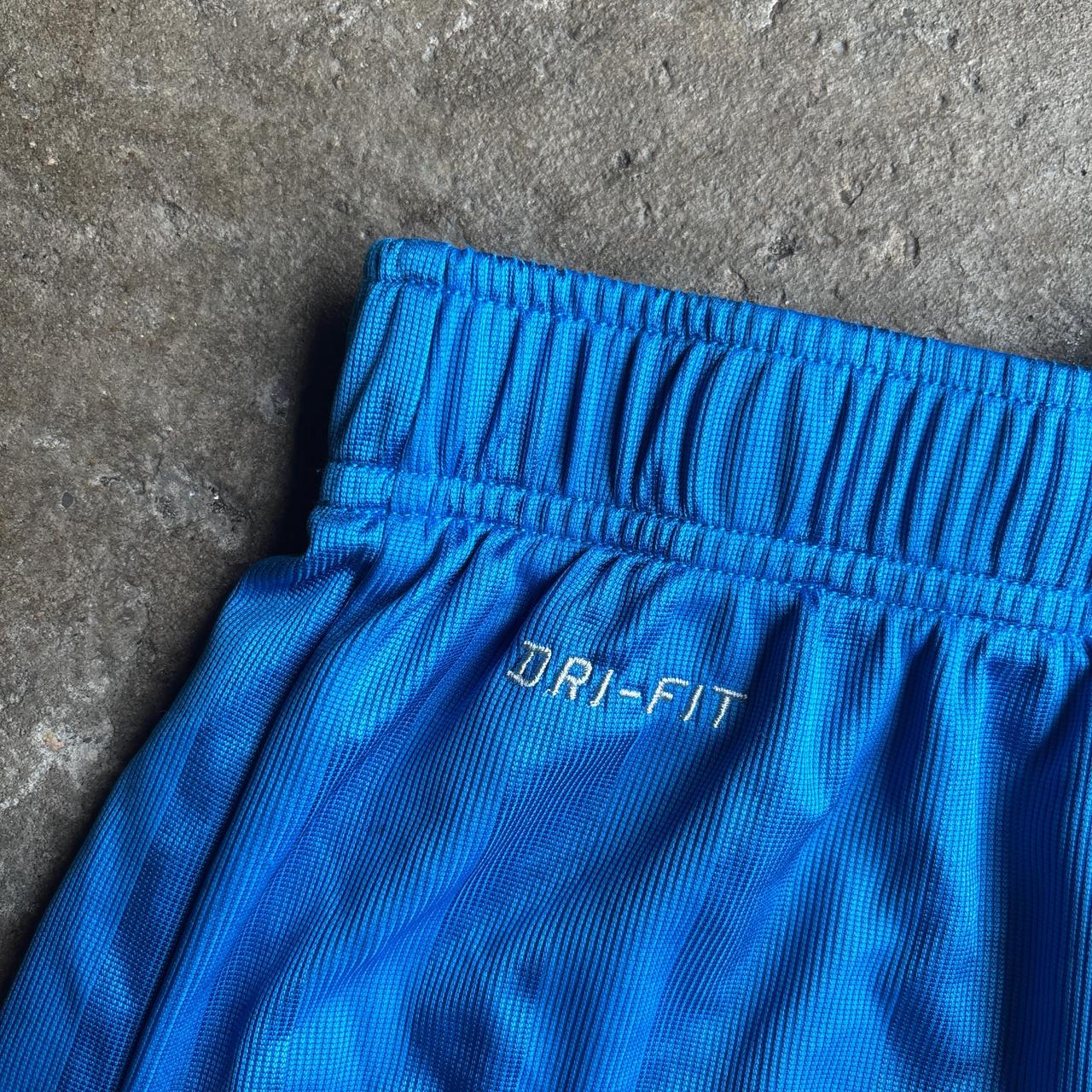 Blue Nike Dri-Fit Sports Shorts - M