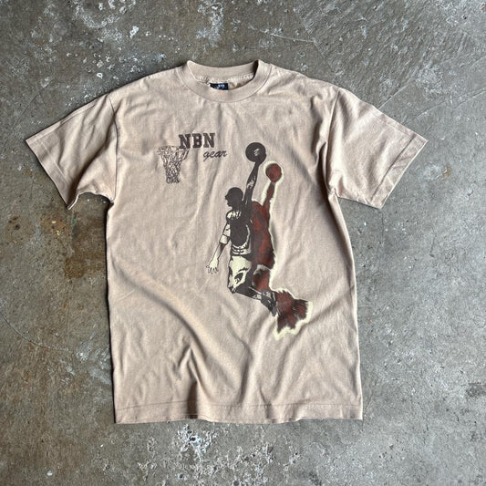 90s Tan NBN graphic tee