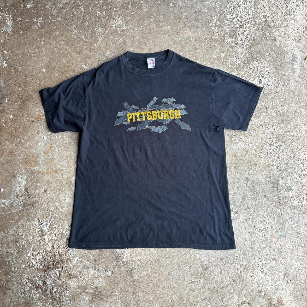 Black Batman Pittsburgh T-Shirt