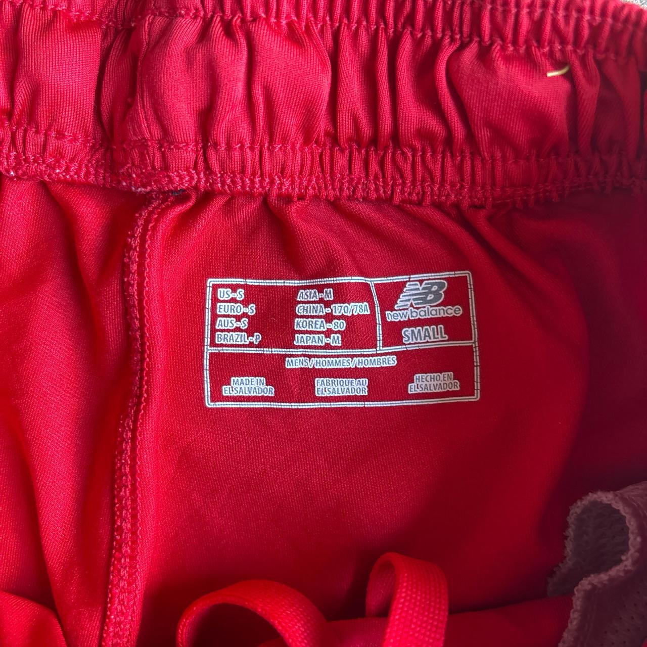 Red New Balance Sportswear Shorts