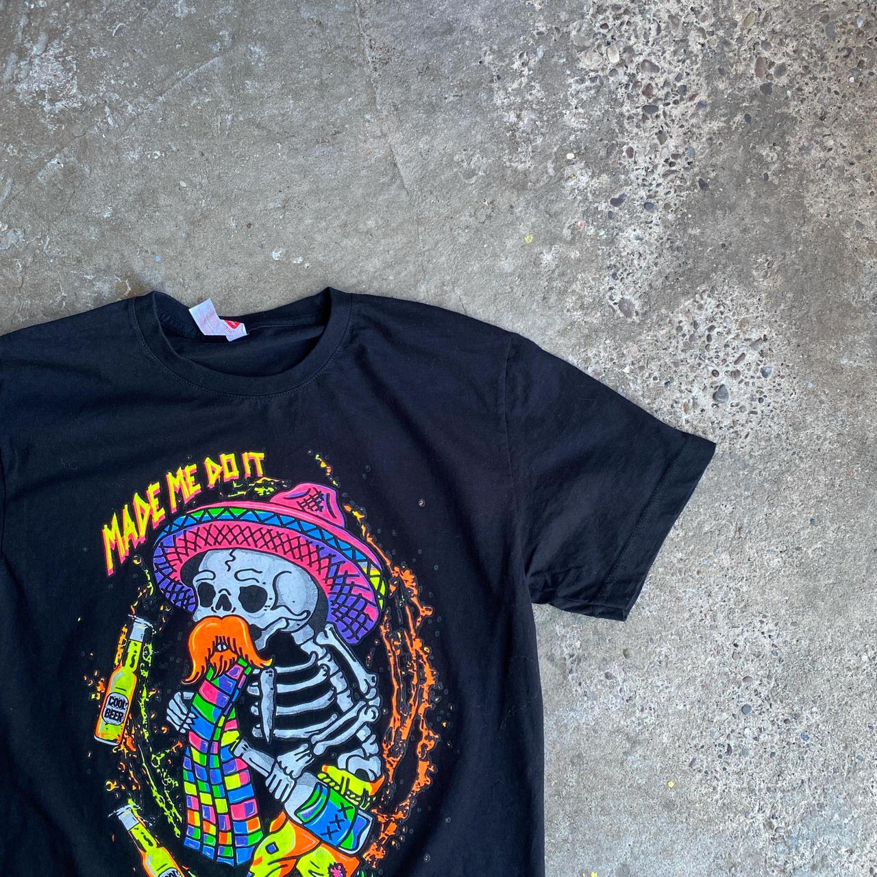 Black Cabo San Lucas Day of the Dead T-Shirt